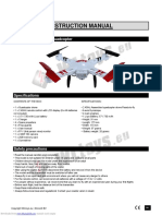 Instruction Manual: V686G Explore - FPV Quadcopter