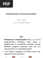 UNIT 4 Interprocess Communication