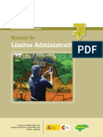 Catastro Manual Limites Administrativos PDF