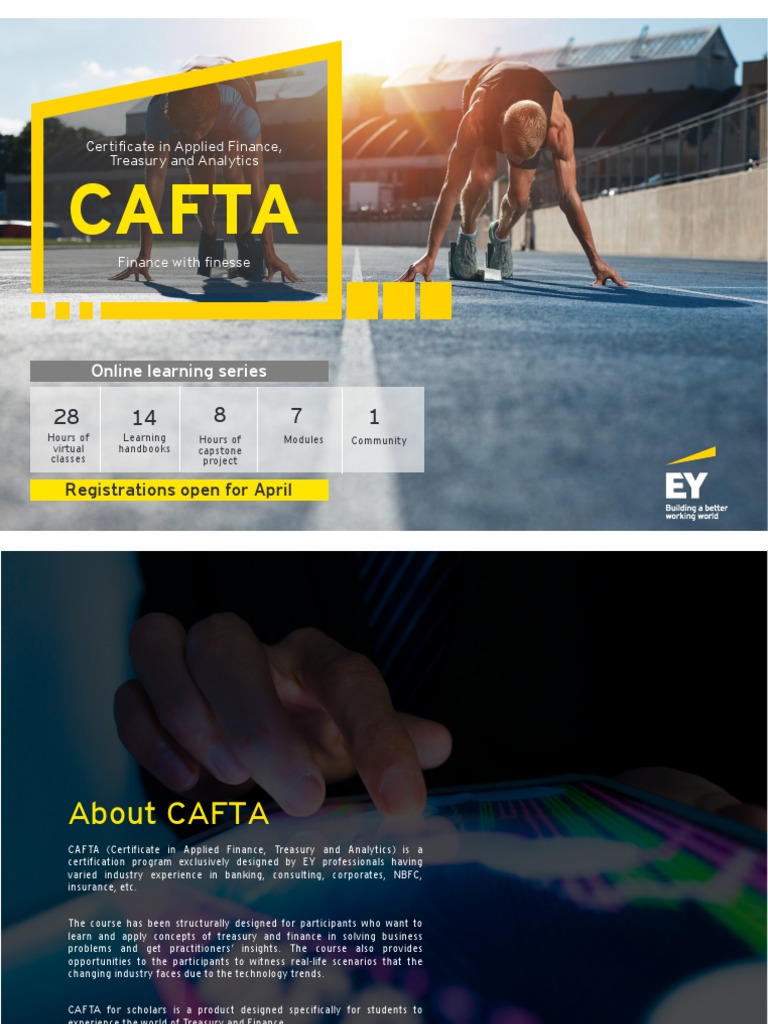 Cafta: Online Learning Series | PDF | Financial Capital | Credit