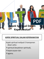 Aspek Spiritual, Budaya Dan Etnik Dalam Keperawatan