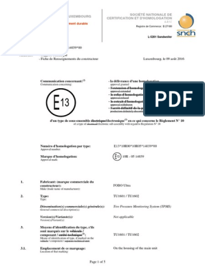 E Mark R10 14039 00 00 PDF, PDF, Évaluation