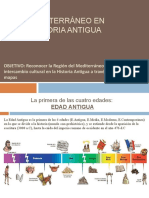 El Mediterráneo en La Historia Antigua