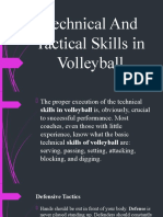 Technical and Tactical Skills in Volleyball