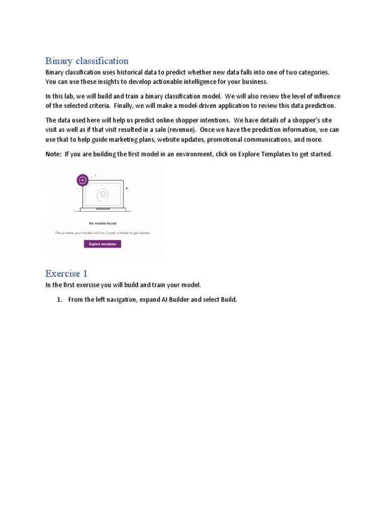 01 - Binary Classification | PDF | Information Science | Computing