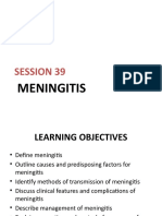 Session 39 Meningitis