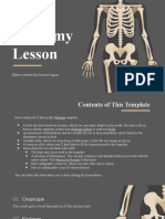 Anatomy Lesson by Slidesgo