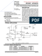 Description Features: APU3037 / APU3037A