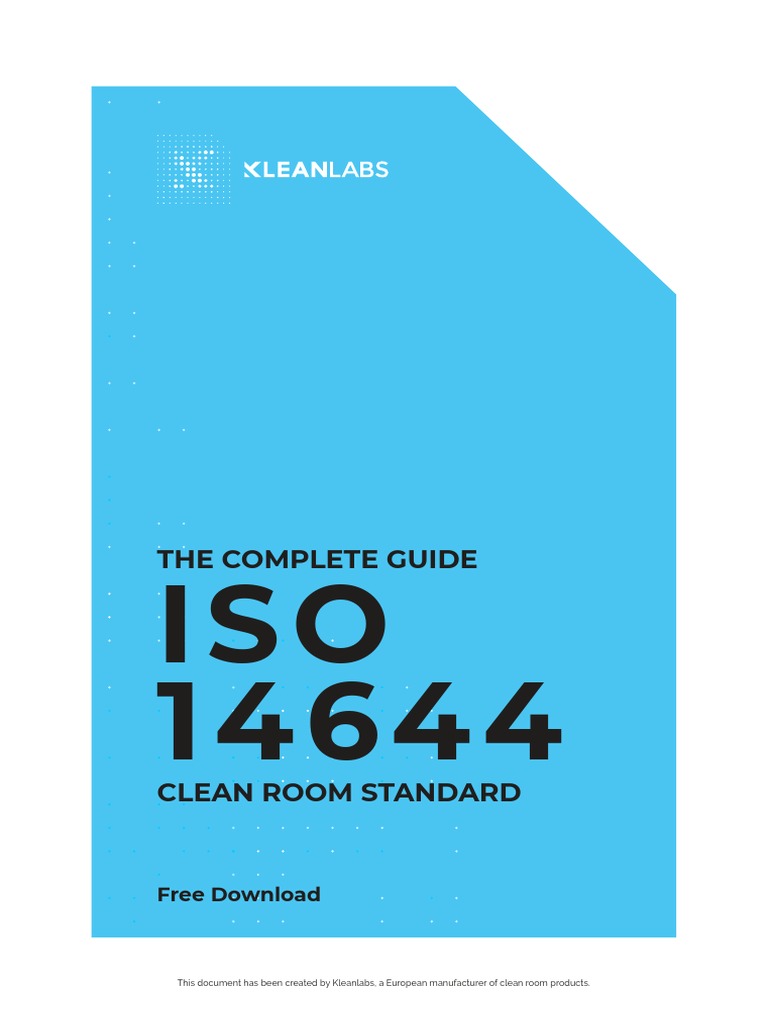ISO 14644 Cleanroom Standards Guide | PDF | Business