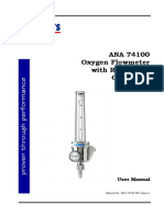 Oxygen Flowmeter User Manual