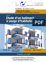 Etude Dun Bâtiment À Usage Dhabitation R4 PDF