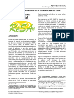 Implementacion Del Programa Red de Seguridad Alimentaria - Resa