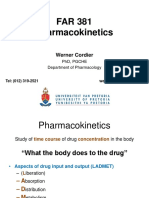 Pharmacokinetics Study of Drug Absorption and Distribution