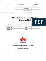 How To Improve Paging Sucess Rate in 3G Huawei PDF
