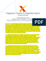 PCX - Report Before