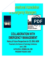 The International Association of Emergency Managers