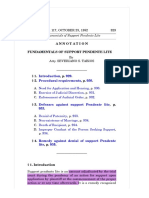 Fundamentals of Support Pendente Lite