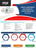 Credit Assessment and Robotics Transformation (C.A.R.T) : Ai Driven Solutions For Smoother Banking Experience