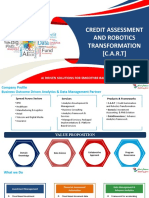 Credit Assessment and Robotics Transformation (C.A.R.T) : Ai Driven Solutions For Smoother Banking Experience