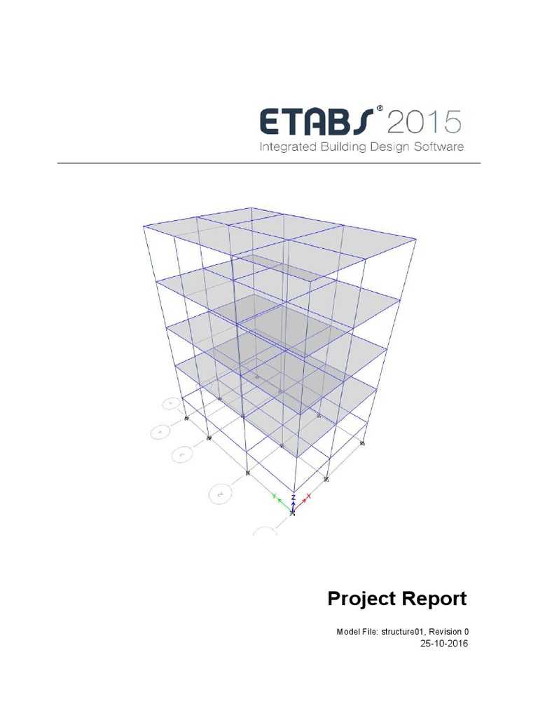 Structural Analysis Project Report | PDF | Column | Bending