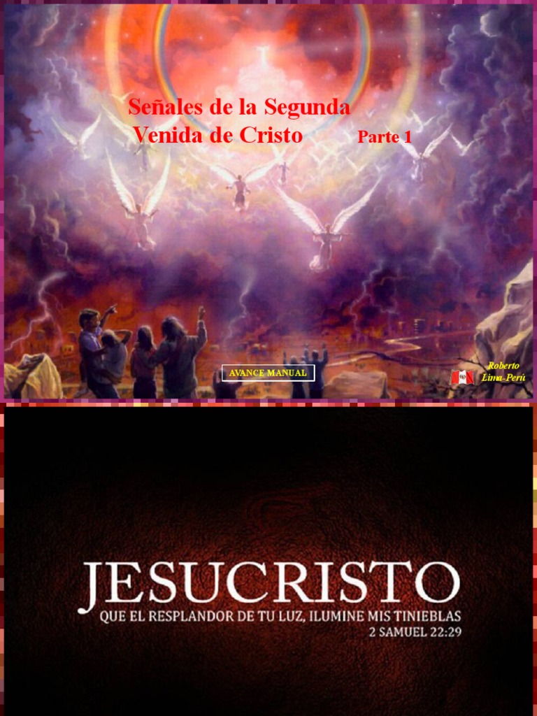 Señales de La Segunda Venida de Cristo: Parte 1 | PDF | Moisés | Jesús