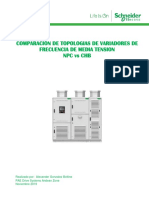 Comparación de La Topologia Variadores de Frecuencia de Media Tensión NPC y CHB