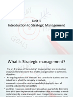 Introduction to Strategic Management Concepts