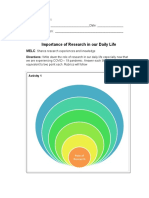 Importance of Research in Our Daily Lives