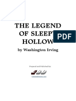 The Legend of Sleepy Hollow: by Washington Irving