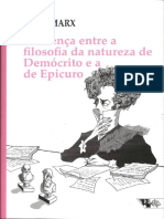 2018 - Diferença Entre A Filosofia Da Natureza de Demócrito e A de Epicuro PDF
