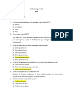 Gestión empresarial - Cuestionario BCG