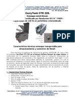 Estanque móvil diesel 220L