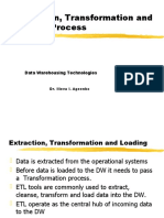 Building The DW - ETL