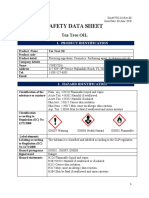 Safety Data Sheet: Tea Tree OIL