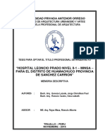 Re Arqui Jorge - Ganoza Gina - Romero Hospital - Leoncio.prado Datos PDF