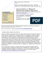 Accountability in Research: Policies and Quality Assurance