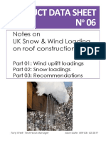 Snow Load Data Sheet PDF