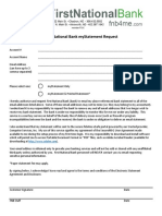 Bank Statement Template 04