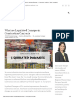 What Are Liquidated Damages in Construction Contracts - Sihela Consultants