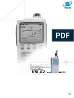 Vibration Meter: 3-Mode Measurement of Acceleration. Velocity and Displacement Internal Memory Stores Up To 1 000 Data