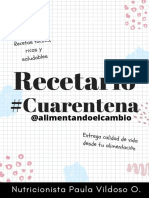 Recetario Cuarentena PDF