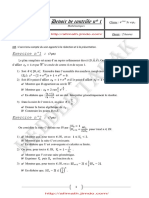 Devoir de Contrôle N°1 - Math - 4ème SC Exp (2009-2010) MR Tarak Meddeb PDF