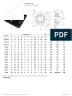 UCF 200 Series (FYJ..TF / RCJY..-JIS) : Four-Bolt Flanged Housing Units, Cast Iron, Set Screw Locking