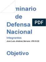 Seminario de Defensa Nacional