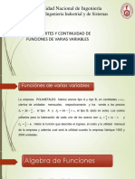 Limite de Una Funcion de Varias Variables Final PDF