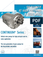 Go Silently at High Pressure & High Speed: CONTINUUM® Series