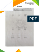 MATEMÁTICAS - PRIMER SEMANA