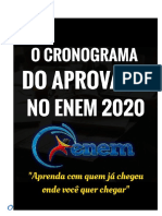 Cronogramadoaprovado ENEM2020