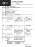 Practical Time Table | PDF