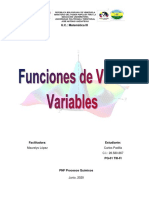 Unidad II. Funciones de Varias Variables